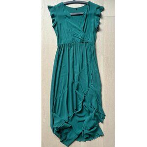Beautiful emerald green summer dress size S